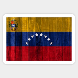 Flag of Venezuela - Wood Sticker